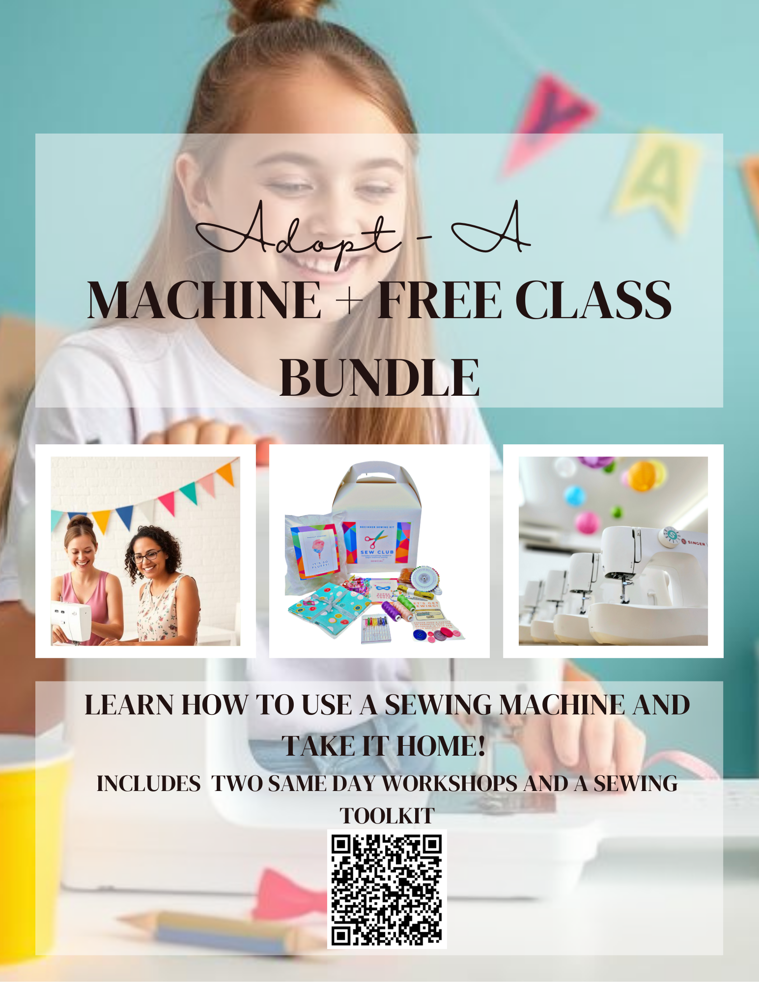 Adopt A Sewing Machine Event - October 2025
