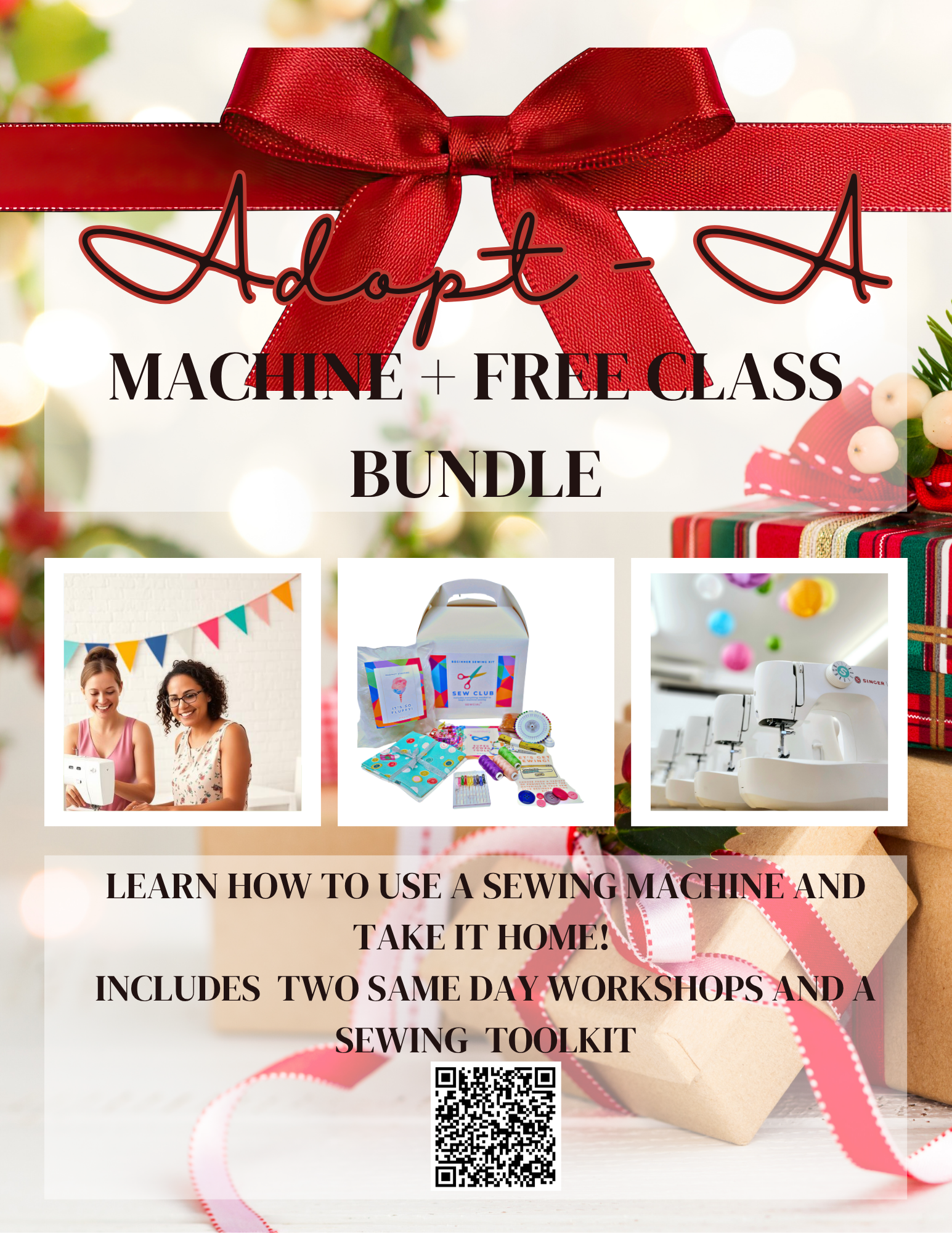 Adopt A Sewing Machine Event - Workshops Only Participant December