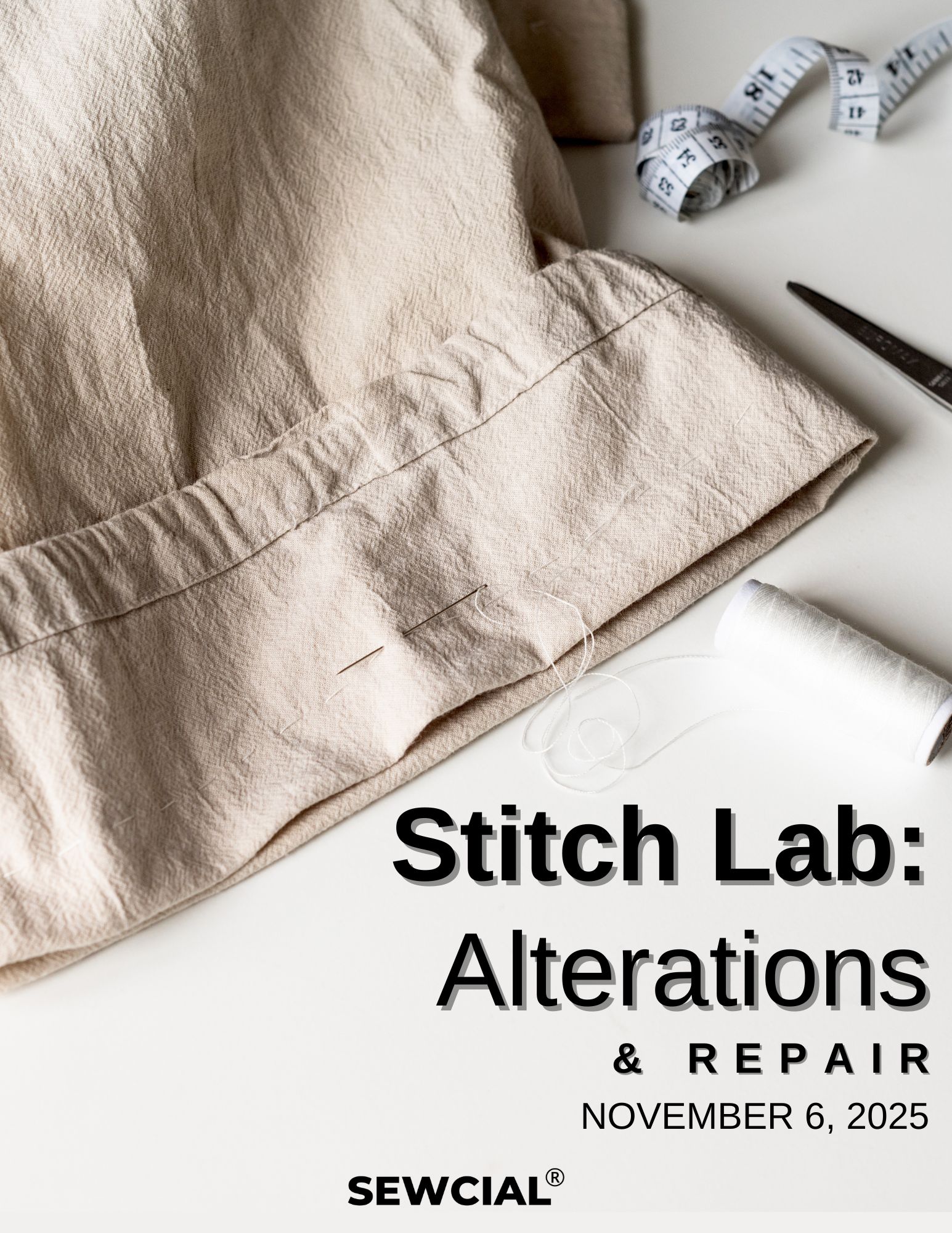 Stitch Lab: Alterations and Mending - November 6, 2025