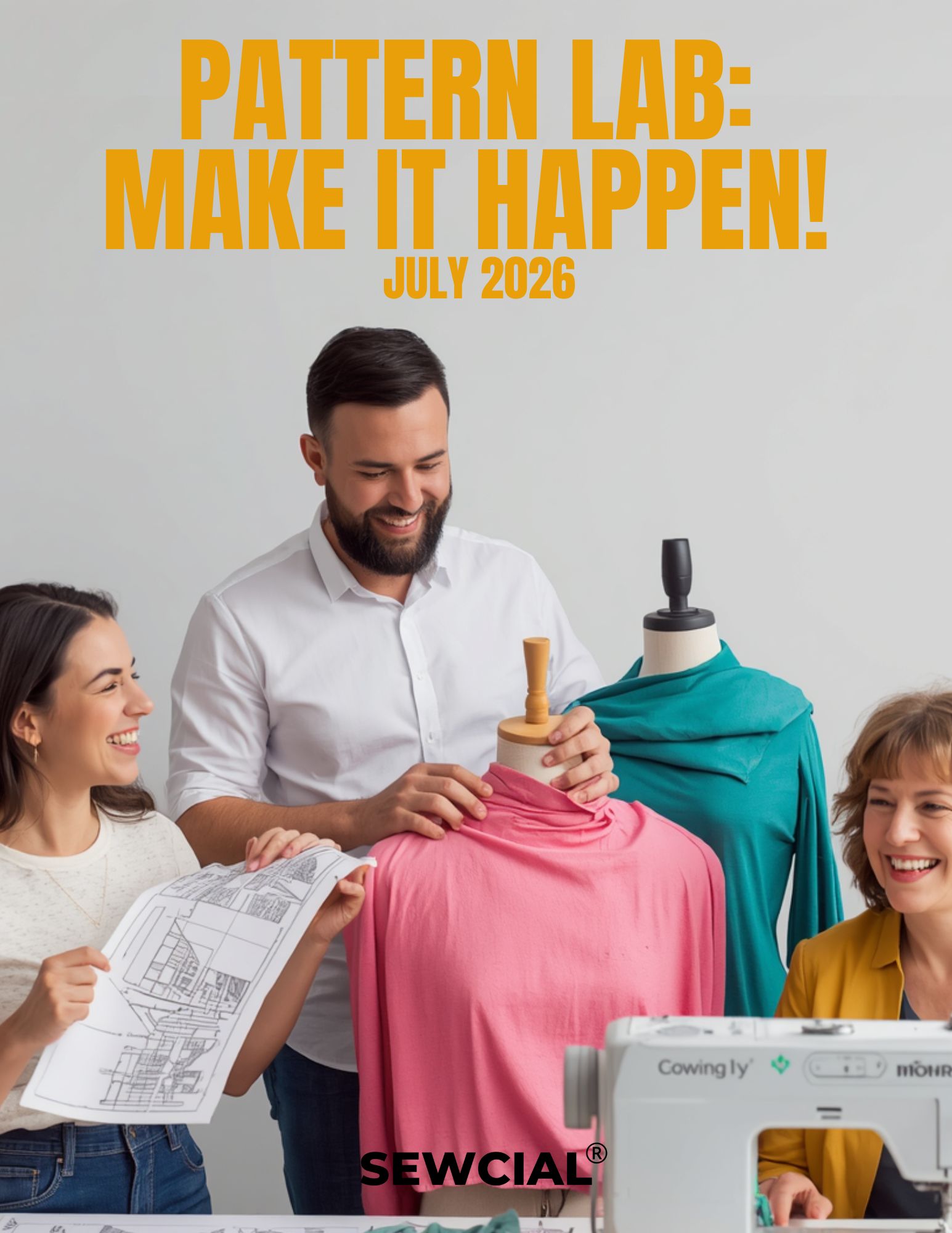 Pattern Lab: 4 Week Sewing With Patterns Experience - July 2026
